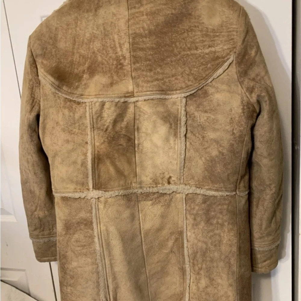 Field Stream mens 38 Cream Shearling Jacket‎ chore rancher Gordon & Ferguson co